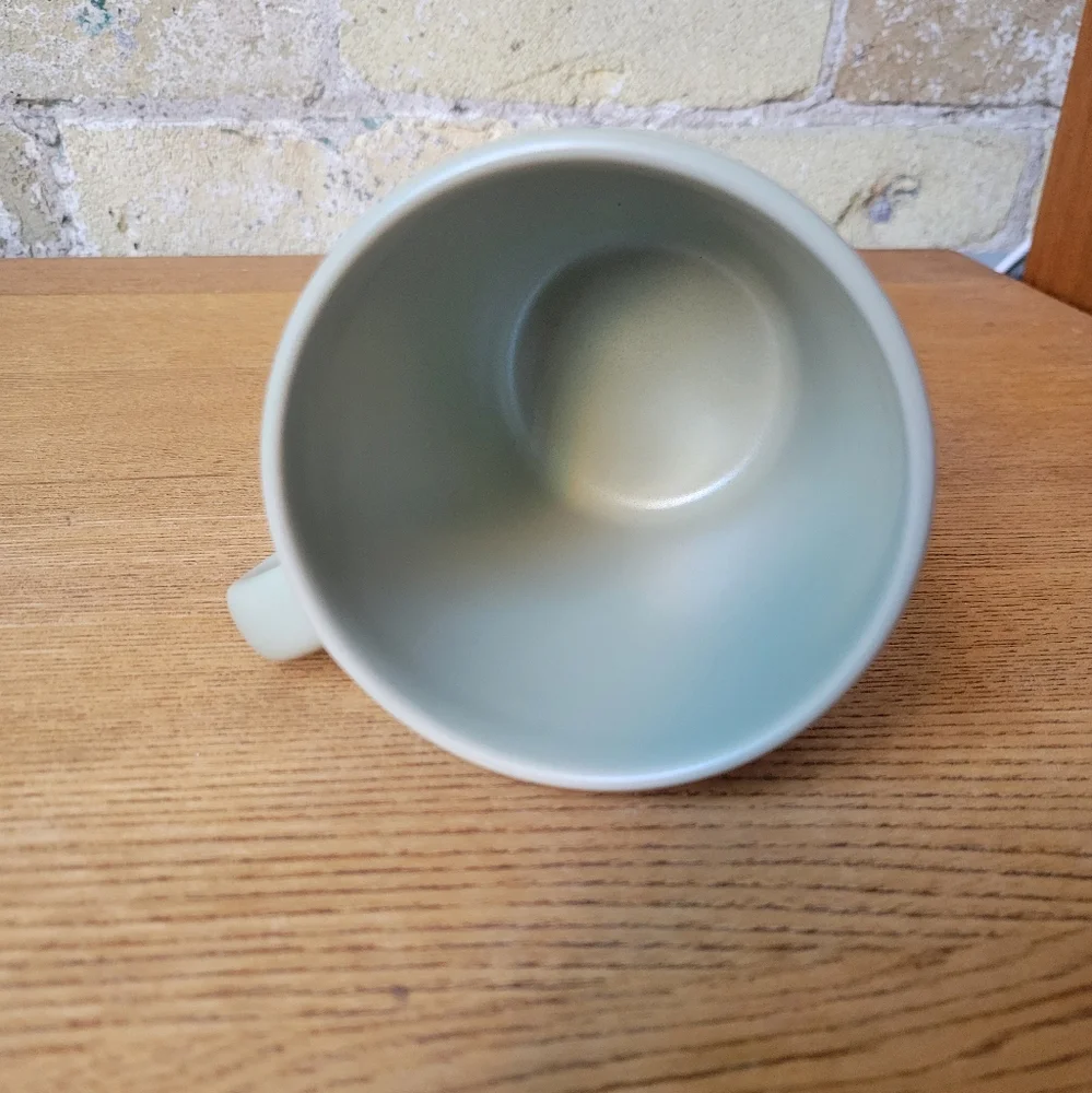 IKEA FÄRGKLAR Mug Matte Green 13 oz